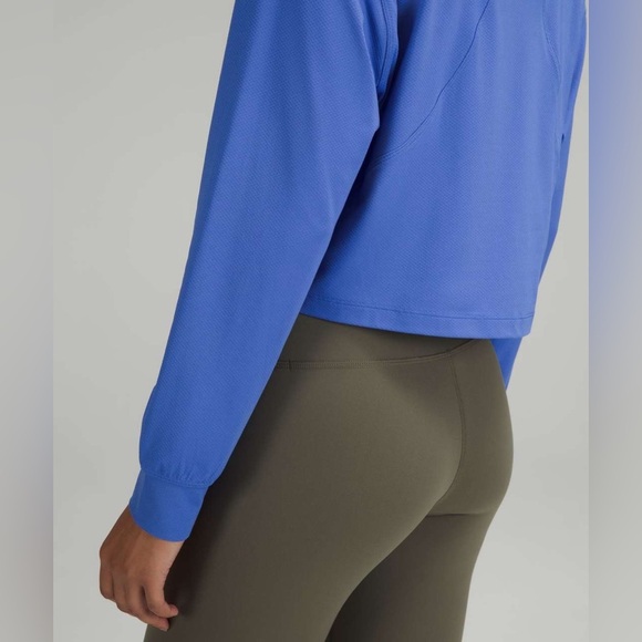 lululemon athletica Vibrant Blue Long Sleeve Top - Picture 4 of 5